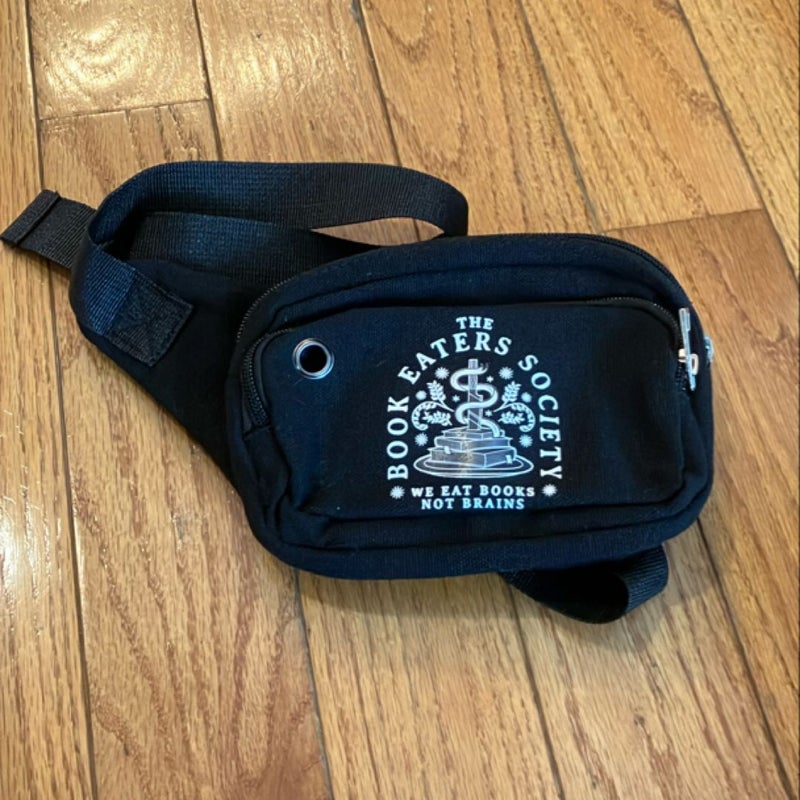 The Book Eaters fanny pack (Illumicrate)