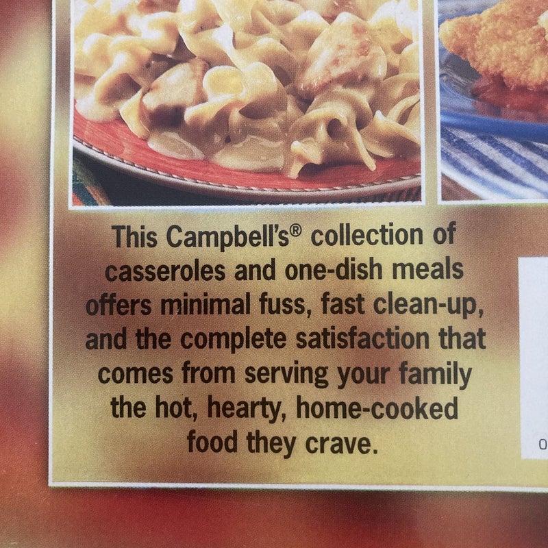 Campbell’s Casseroles and One-Dish Meals