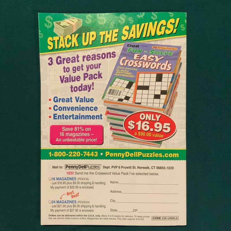 Good Time Easy Large-Print Crosswords