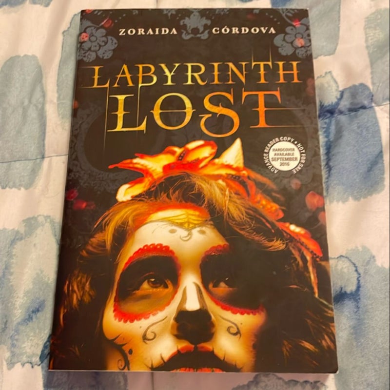 Labyrinth Lost ARC