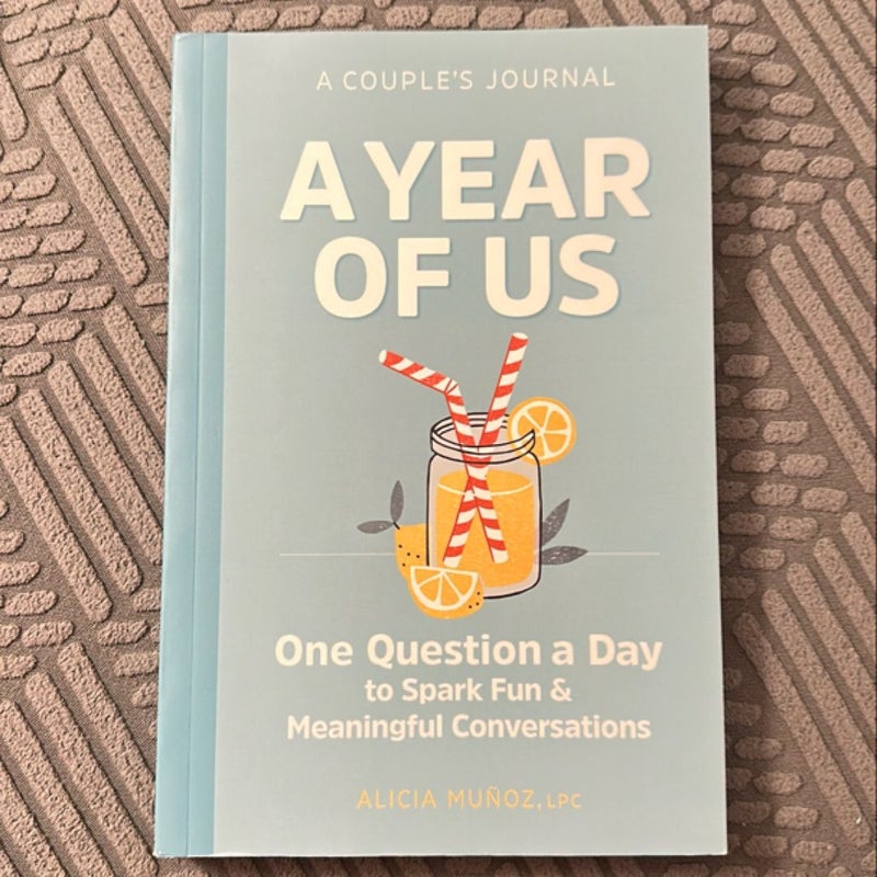 A Year of Us: a Couple's Journal