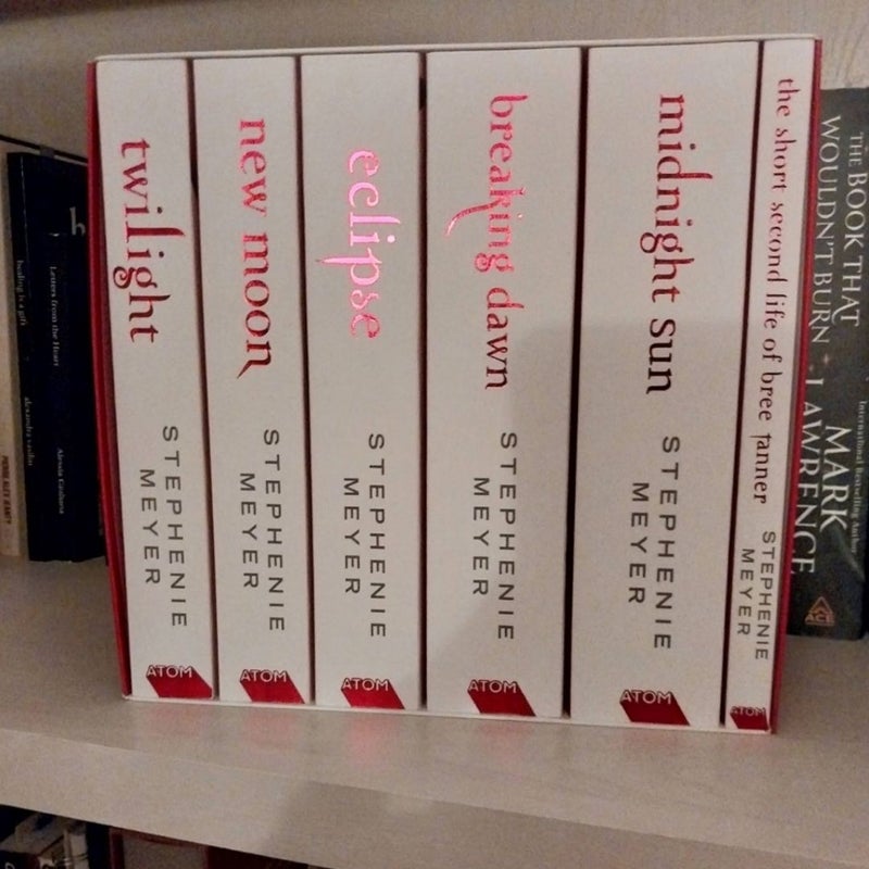 Twilight Saga 6 Book Set (White Cover) by Stephenie Meyer