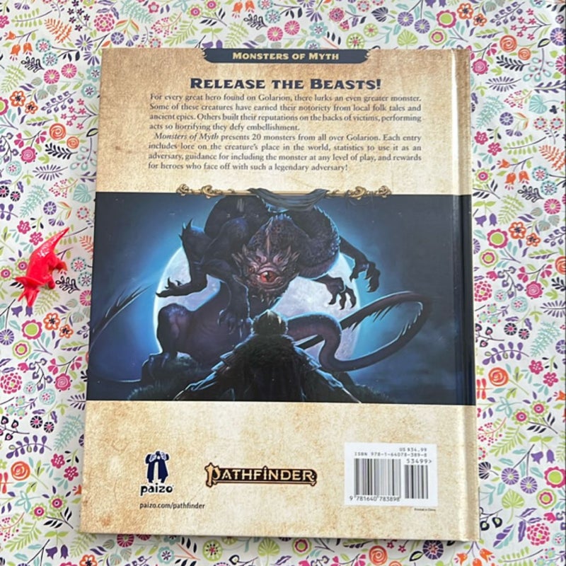 Pathfinder Lost Omens: Monsters of Myth