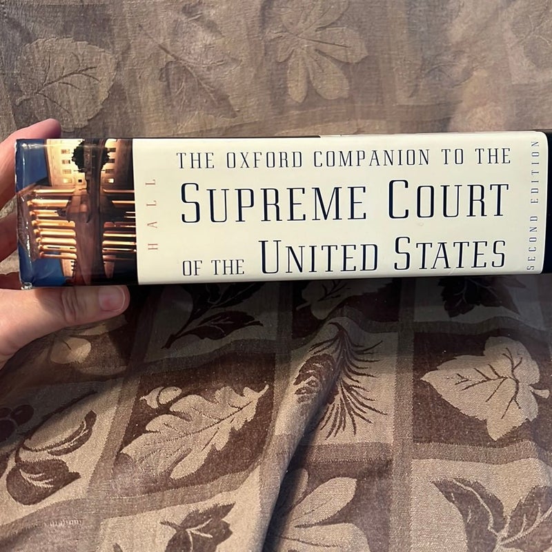 The Oxford Companion to the Supreme Court of the United States