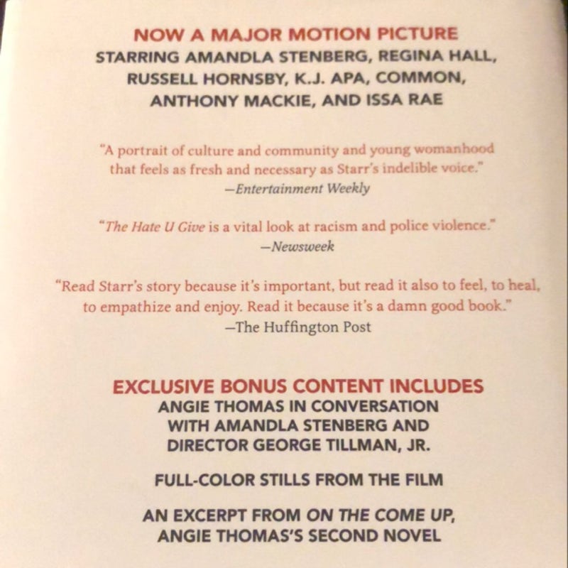 The Hate U Give Movie Tie-In Edition