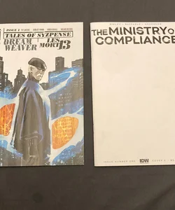 Tales of Syzpense Dream Weaver #1 and The Ministry of Compliance #1 Comic Books