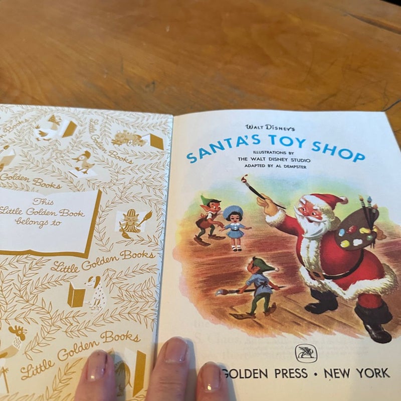 Walt Disney’s Santa’s Toy Shop