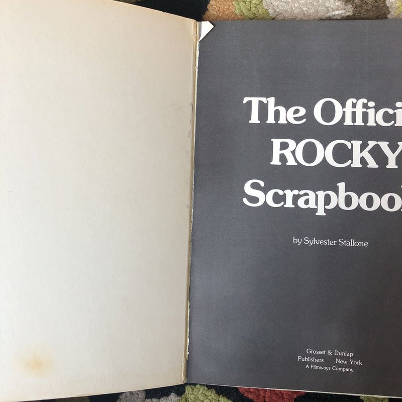 The Official Rocky Scrapbook