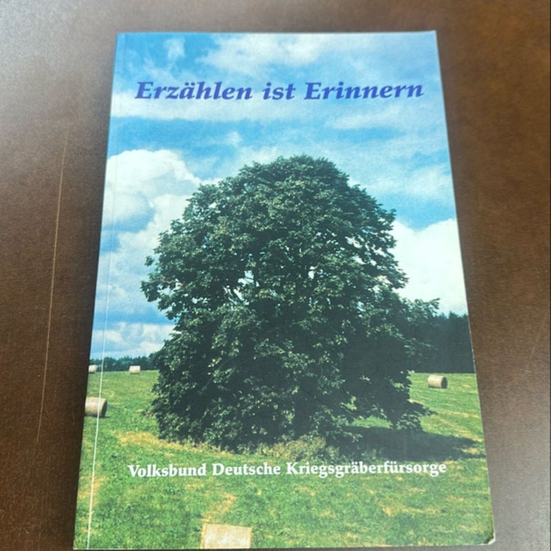 Erzahlen ist erinnern 
