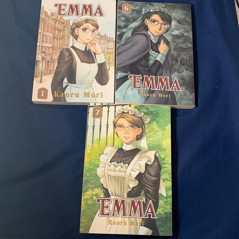 Emma Manga 1,6,7