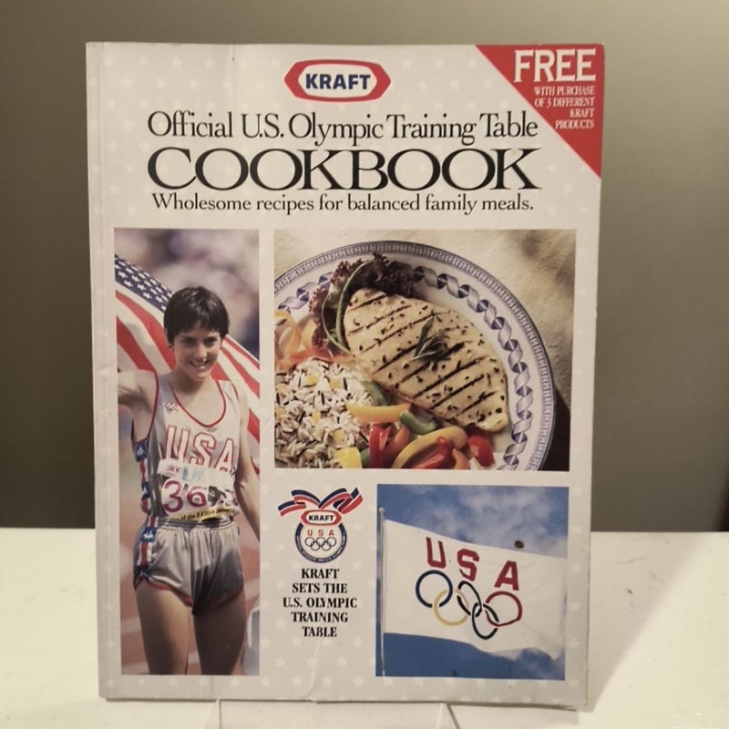 Kraft 1992 Official Olympic Training Table Cookbook