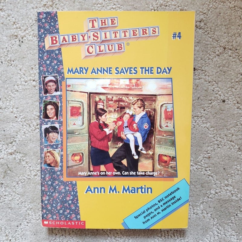 Mary Anne Saves the Day (The Baby-Sitter's Club book 4)