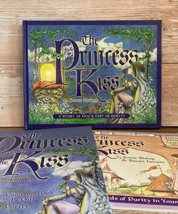 Princess and the Kiss Bundle: Book + Life Lessons From guide + Story Coloring Book