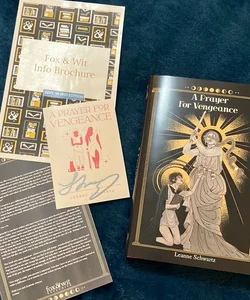 A Prayer for Vengeance Fox & Wit Special Edition with signed bookplate - book only