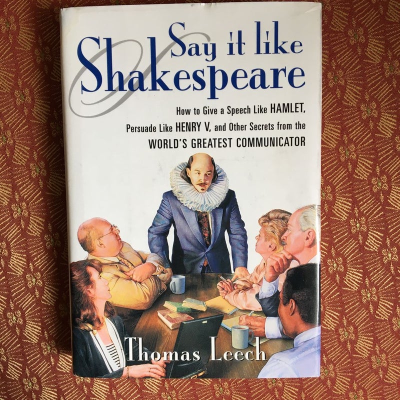 Say It Like Shakespeare-Author inscribed