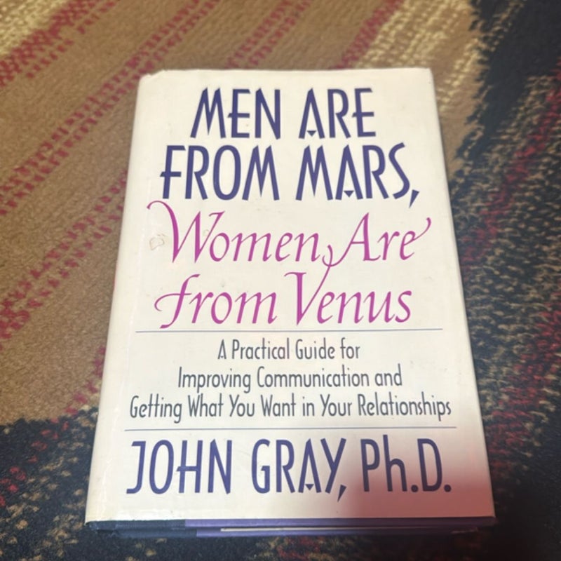 Men Are from Mars, Women Are from Venus