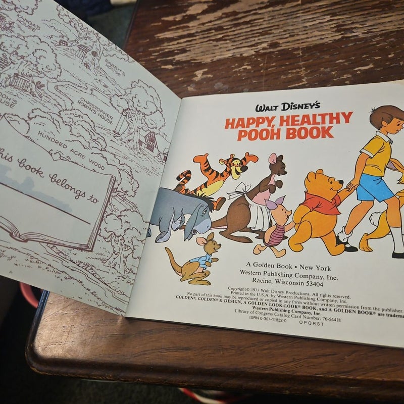 Walt Disney's Happy, Healthy Pooh Book