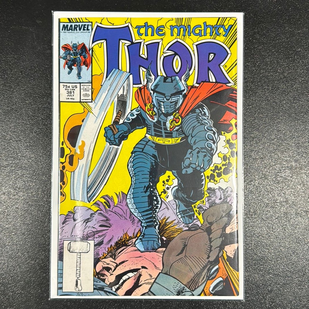 The Mighty Thor # 381 July 1987 from Marvel Comics by Marvel Comics ...