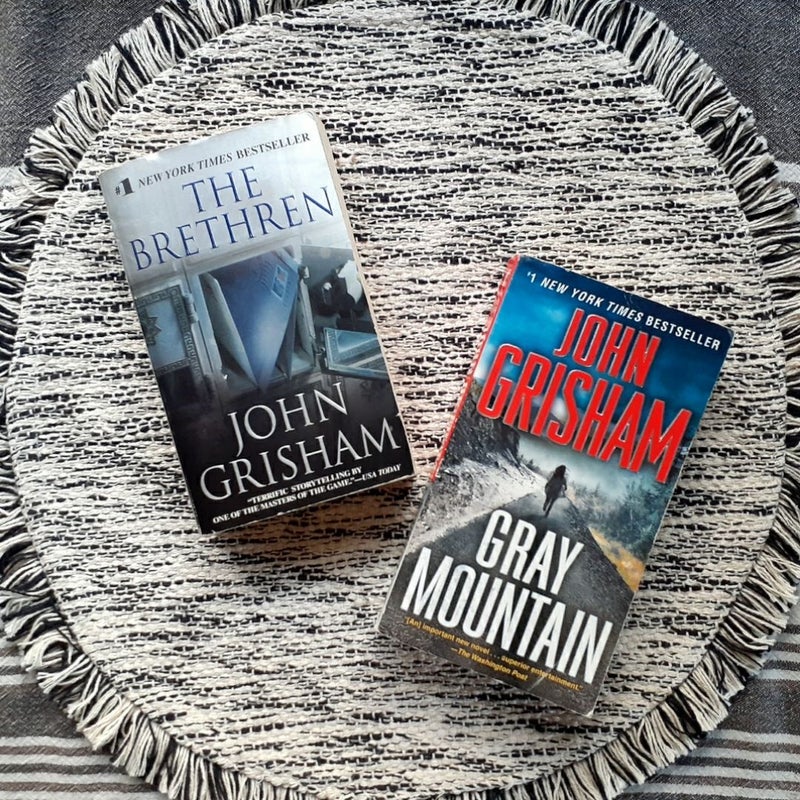 John Grisham book bundle of 2