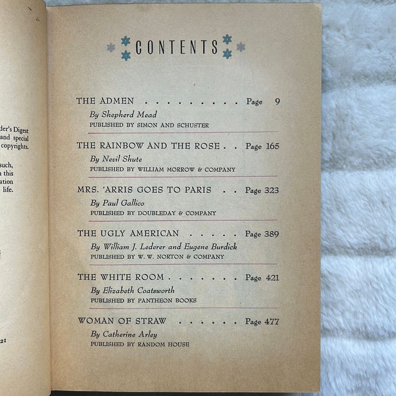Reader’s Digest Condensed Books Volume 1  1959