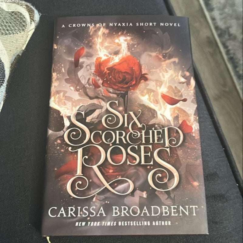 Six Scorched Roses