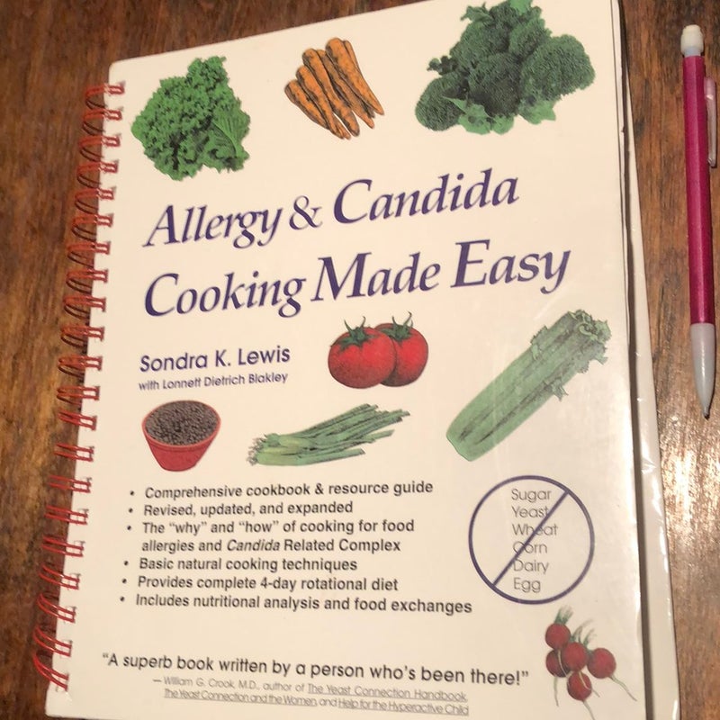 Allergy and Candida Cooking Made Easy