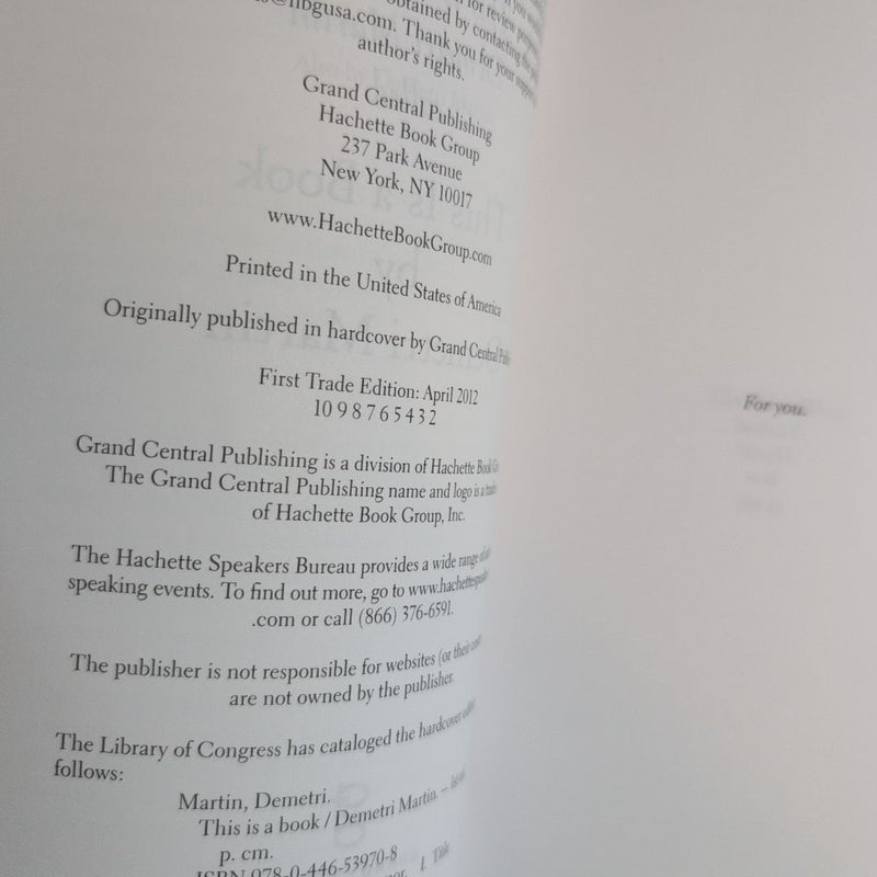 This Is a Book