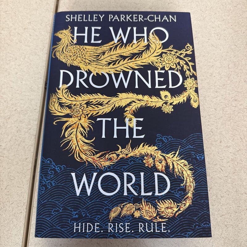 He Who Drowned the World (Broken Binding Signed Special Edition)