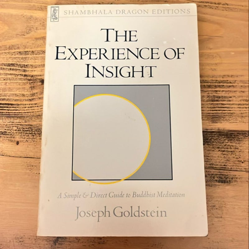 The Experience of Insight