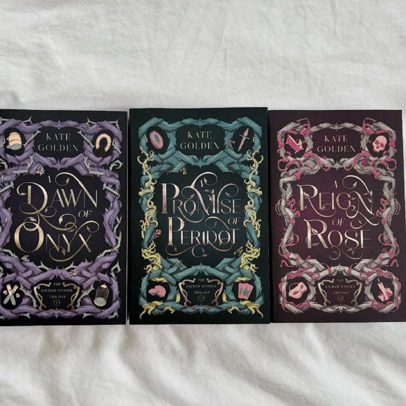 A Dawn Of Onyx, A Promise of Peridot, and A Reign of Rose