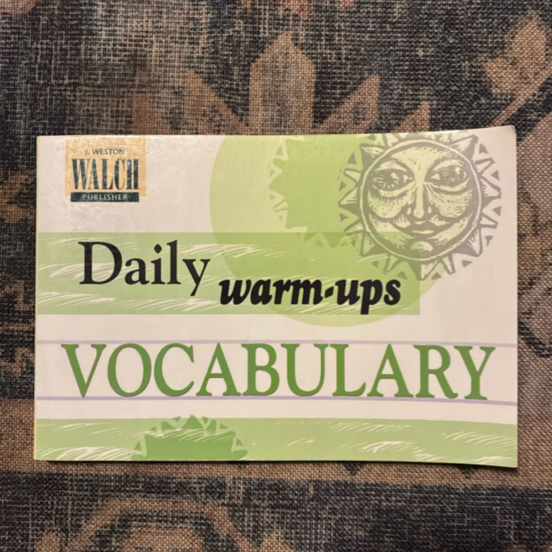 Daily Warm-Ups for Vocabulary