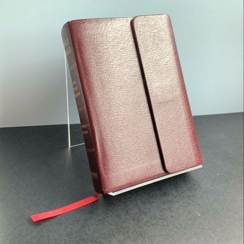 KJV Leather Pocket Bible