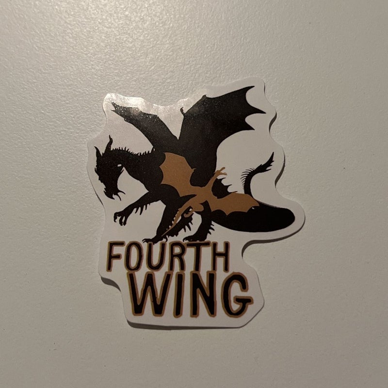 Fourth Wing sticker