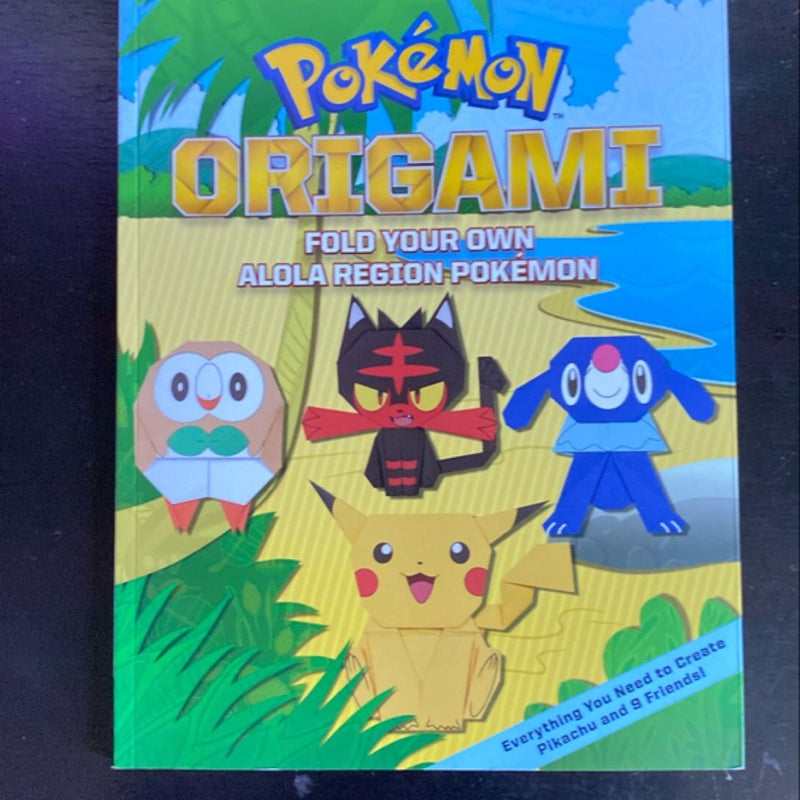 Pokémon Origami: Fold Your Own Alola Region Pokémon