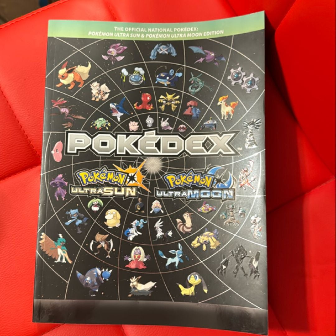 The Official National Pokedex Pokemon Ultra Sun & store Ultra Moon Edition