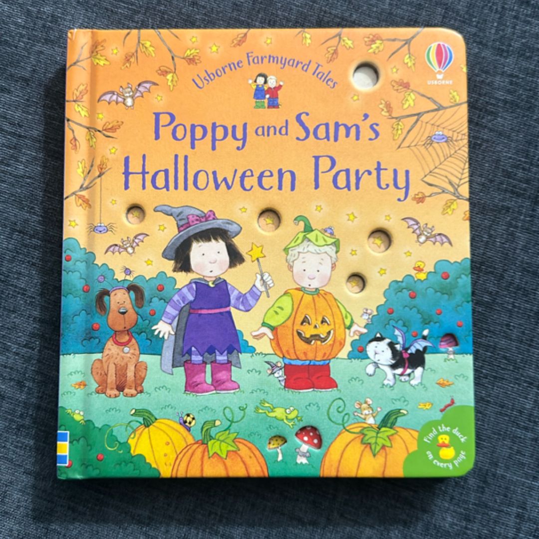 Poppy and Sam's Halloween Party (with PEEK THROUGH PAGES)