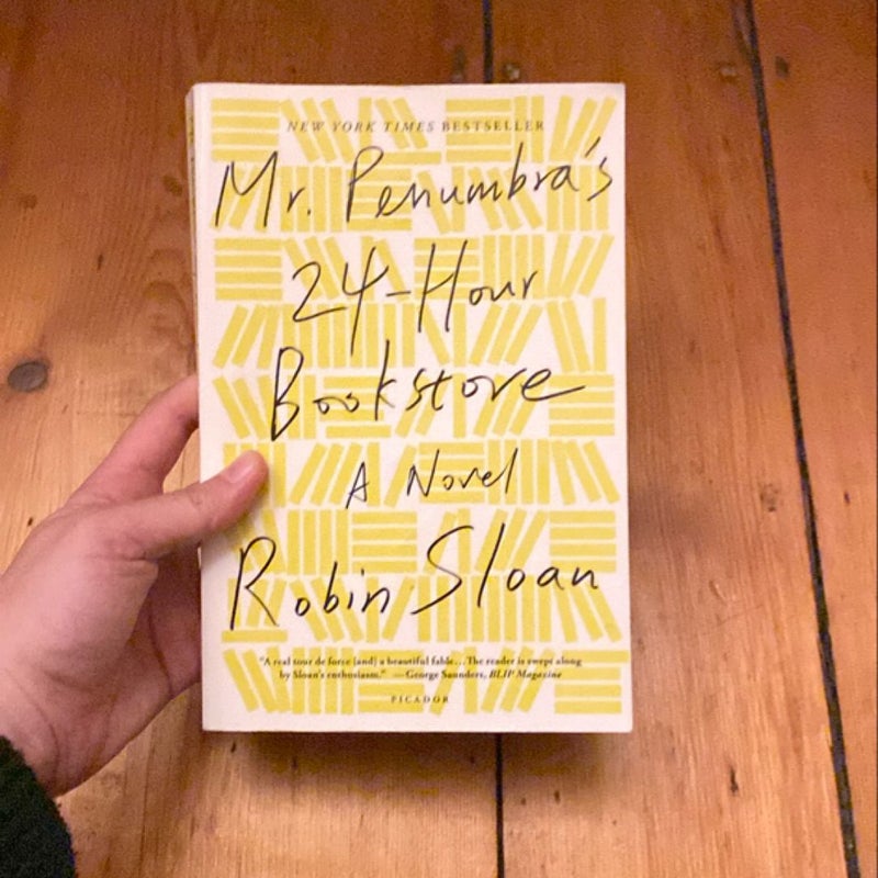 Mr. Penumbra's 24-Hour Bookstore