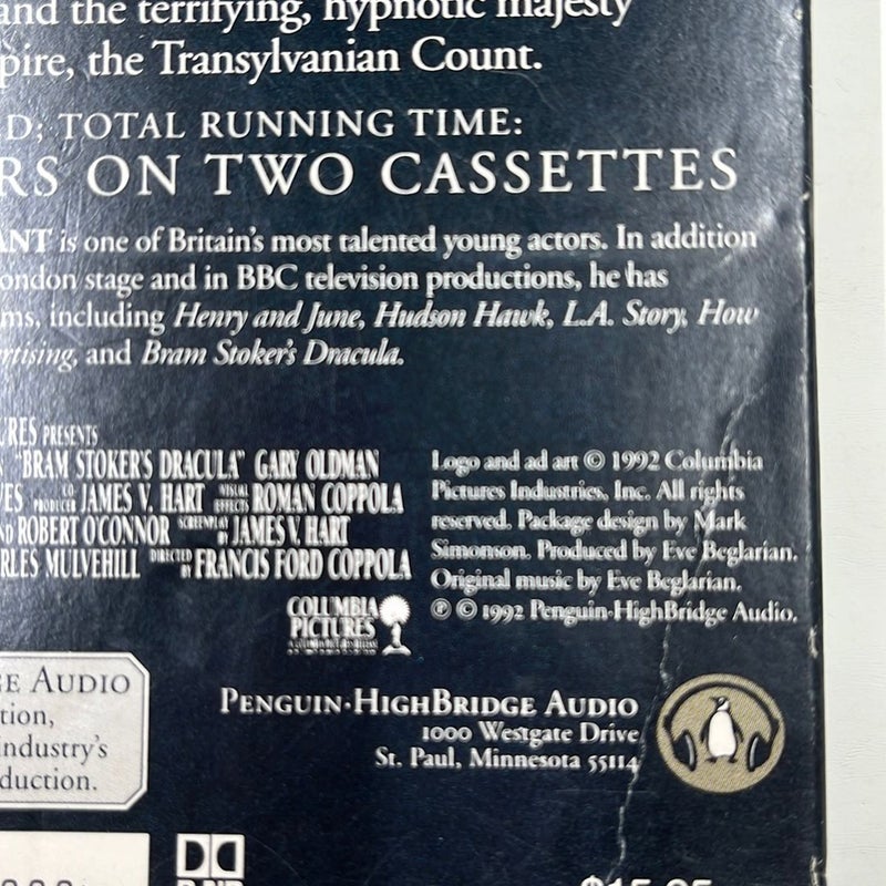 Dracula book on tape