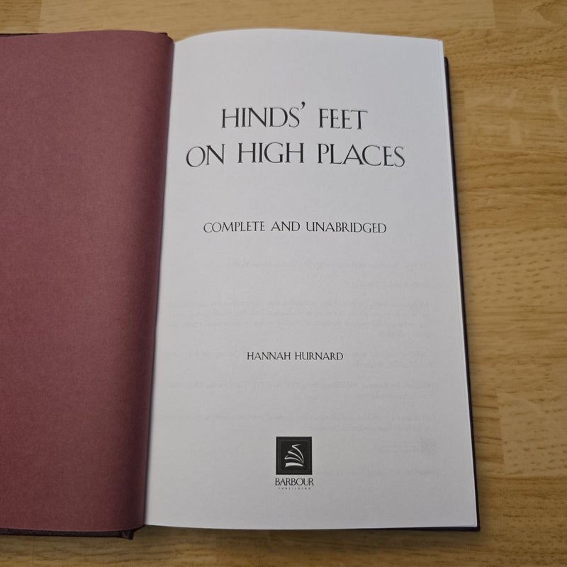 Hinds' Feet on High Places