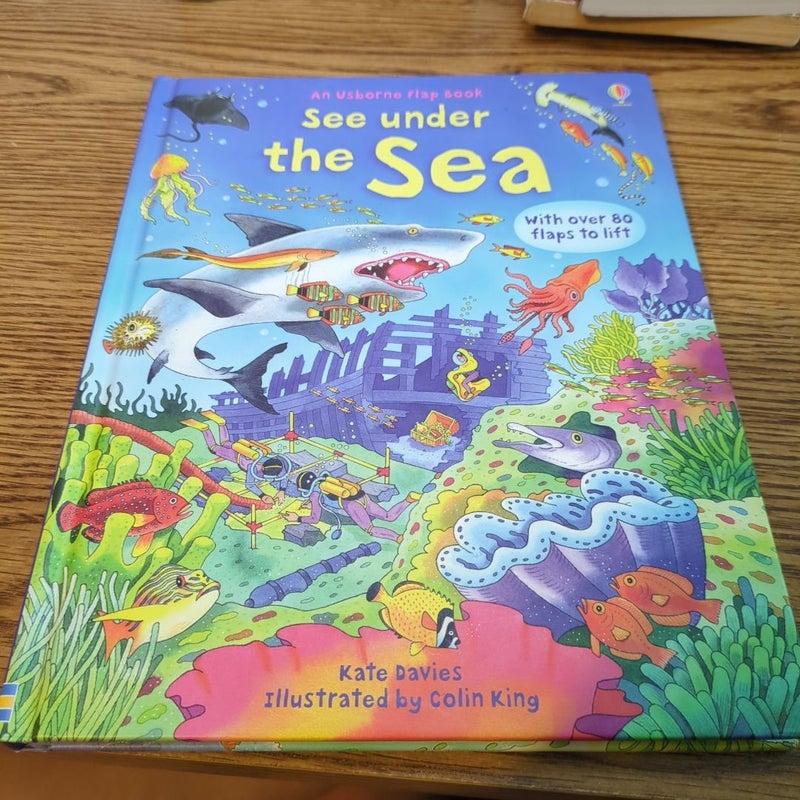 See under the sea flip book