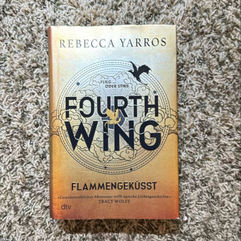 *Hand Signed* Fourth Wing German 