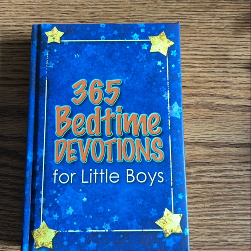 365 Bedtime Devos for Little Boys