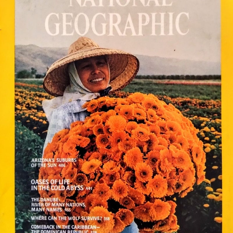National geographic magazine october 1977