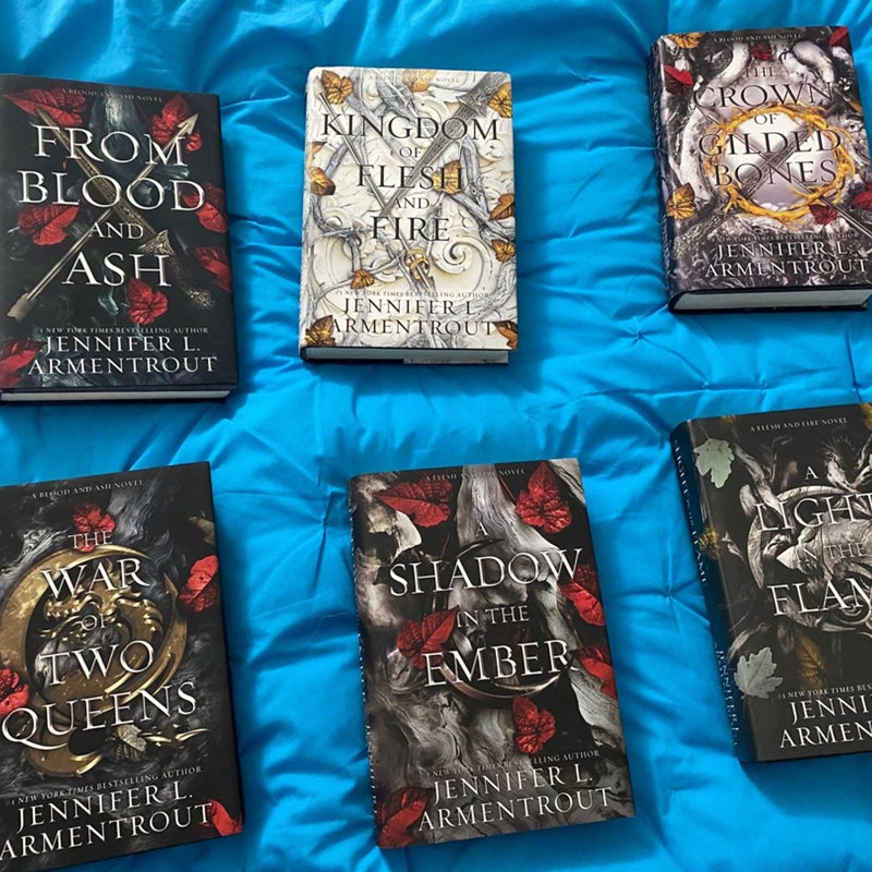 From Blood and Ash and Flesh and Fire series (signed) by Jennifer ...