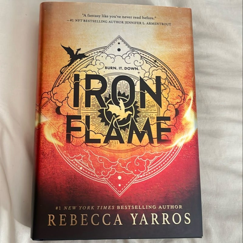 Iron Flame sprayed edges special addition 