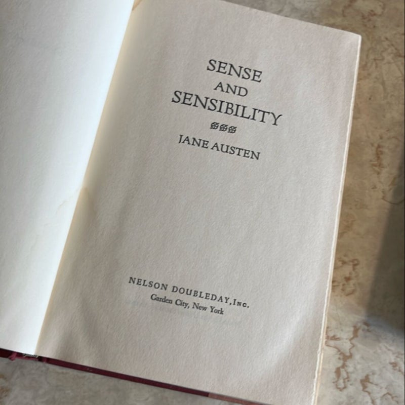 Emma and Sense & Sensibility bundle of books