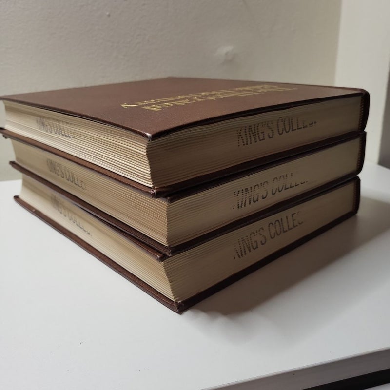 The Illustrated Bible Dictionary 3 volume set