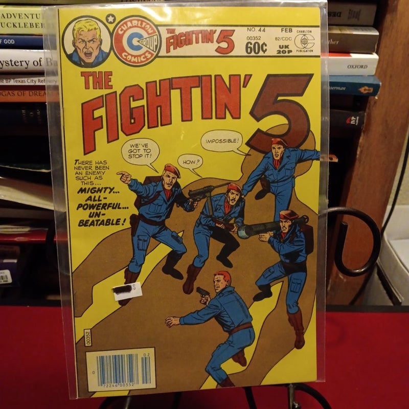 The Fightin' 5 #44 Charlton Comics 1982