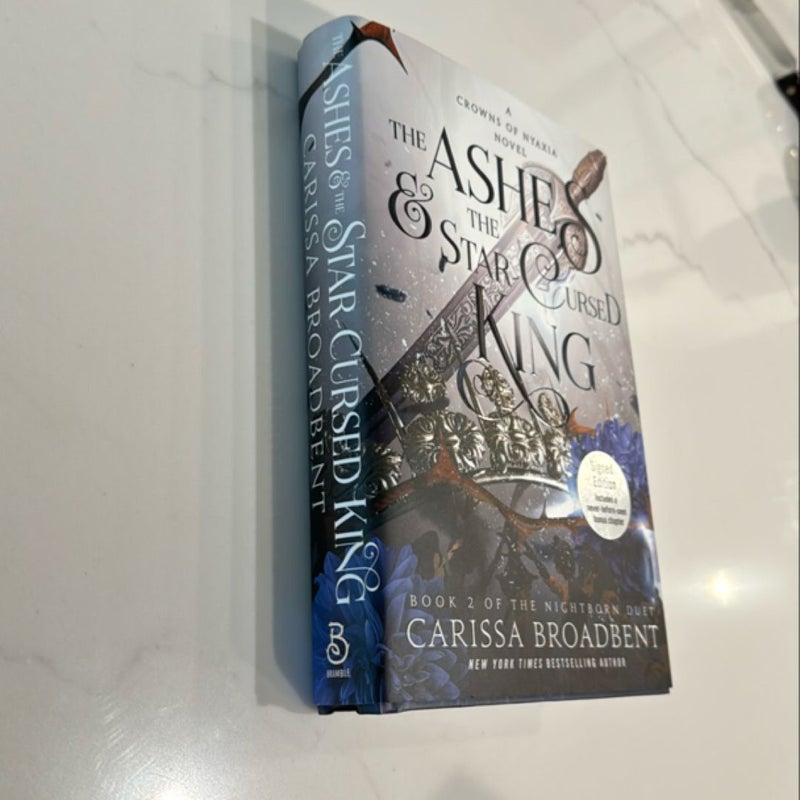 The Ashes and the Star-Cursed King SIGNED