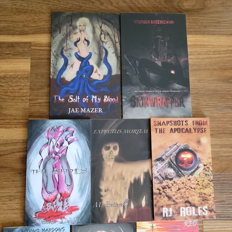 Various Indie Horror Novellas and Chapbooks (BOH) 